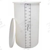 PEABODY ENGINEERING Storage Tank: Single Wall, Vertical, 150 gal, Open Top, 1/4 in Wall Thick, 30 in (MPN 01-28969). Key specifications — Construction Material: HDPE; Brand: PEABODY ENGINEERING.