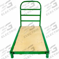 FAIRBANKS Platform Truck: 2,000 lb, 72 in L x 36 in W x 11 1/2 in H Deck, 8 in Caster Dia (MPN ELQ-3672-8-POE/409). Key specifications — Side Panel Type: No Side Panels; Caster/Wheel Configuration: (2) Swivel; Brand: FAIRBANKS.