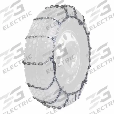 PEWAG Square Link Tire Chain Assembly: Tire Chain, Buses/Heavy Duty Trucks/RVs/Trailers - Tire Chains