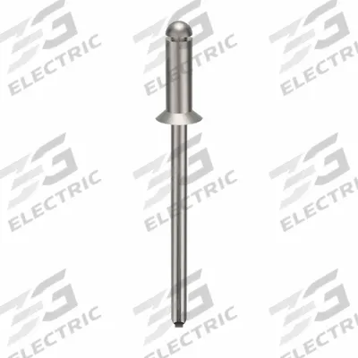 Grainger Blind Rivet,1 7/16 in L,1/8 in dia,PK500: Inch, 1 7/16 in Overall Lg, 11/32 in Body Lg - Flush-Mount Blind Rivets