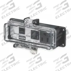 HUBBELL WIRING DEVICE-KELLEMS Access Port: 4X, 2 1/4 in (W) x 5 1/2 in (H), Plastic Cover, Ethernet (MPN P4X155EB). Key specifications — NEMA Rating: 4X; Manufacturer Part Number: P4X155EB; Brand: HUBBELL WIRING DEVICE-KELLEMS; Wallplate Type: Ethernet.