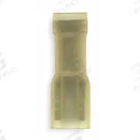 STA-KON Wire Disconnect: Female Socket, Yellow, Nylon, Full Coverage, 12 AWG – 10 AWG Wire Size (MPN 10RC-2577). Key specifications — Brand: STA-KON; Manufacturer Part Number: 10RC-2577.