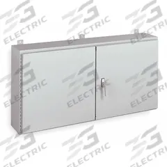 WIEGMANN Enclosure: Steel, 30 in x 60 in x 10 in, NEMA 12, Solid Cover, Hinged (MPN WA306010WF). Key specifications — Brand: WIEGMANN; Closure Method: Screws; Knockouts: Not Included.