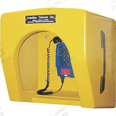 GUARDIAN Acoustic Booth: Yellow, Completely Maint-Free/Used Indoors, Outdoors and Offshore - Acoustic Booths