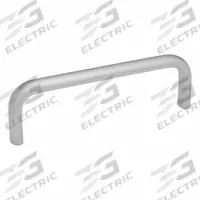 JW WINCO Pull Handle: Threaded Holes, Stainless Steel, Silver, 0.31 in, 8.94 in Grip Lg (MPN 12W235D31). Key specifications — Screw Size: M5; Brand: JW WINCO; Color: Silver.
