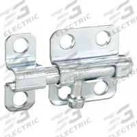 APPROVED VENDOR Door Bolt: Barrel Bolt, Zinc, 1/2 in Ht, 1 5/16 in Wd, 2 in Lg (MPN 1VZV3). Key specifications — attr1020089: APPROVED VENDOR; attr1020106: Barrel Bolt.
