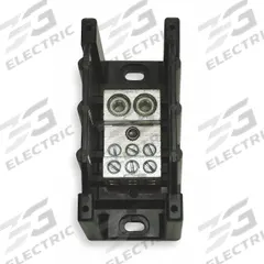 BUSSMANN Power Distribution Block: Open, Lug, Lug, 14 AWG – 2/0 AWG For Line Side Wire Sizes (MPN 16325-1). Key specifications — attr1361688: Surface; attr1308686: BUSSMANN; attr1361672: Aluminum.