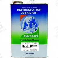 NU-CALGON Synthetic Oil: Polyol Ester, 1 gal Can, 425 SUS, -38.2°F Pour Point, Yellow (MPN 4316-91). Key specifications — Series: Emkarate RL85HB; Viscosity Grade: ISO-85; Brand: NU-CALGON; Compatible Refrigerant Group: CO2; Product Type: Synthetic Oil.