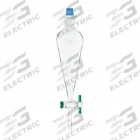 APPROVED VENDOR Separatory Funnel: Borosilicate Glass, 250 mL, 18.4 mm, 75 mm Stem Lg, Colorless (MPN CG-1747-04). Key specifications — Product Type: Separatory Funnel; Body Color: Colorless; Brand: APPROVED VENDOR.