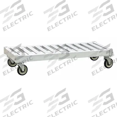 NEW AGE INDUSTRIAL Mobile Base: 48 in x 24 in x 9 3/8 in, 800 lb Load Capacity - Mobile Bases for Standard Metal Shelving