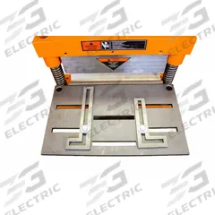 METALPRO Ironworker accessory: Brake, 9 in Overall Lg, 3/8 in Overall Wd, 15 1/2 in Overall Ht (MPN MP12BG). Key specifications — attr67450: Brake Guide; attr67447: MP12BG; attr67464: Brake; attr67443: METALPRO.