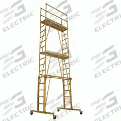 TELE-TOWER Height Extension Kit: Ht Extension Kit, Steel, Ht Extension Kits (MPN 1177). Key specifications — Compatible with Grainger Part Number: 10H719; Color: Yellow; Compatible with Manufacturer Model Number: 1101; Included Components: (2) Extension Ladders with Turn Buckle Fastening; Material: Steel; Product Type: Height Extension Kit; Series: Tele-tower; Brand: TELE-TOWER.