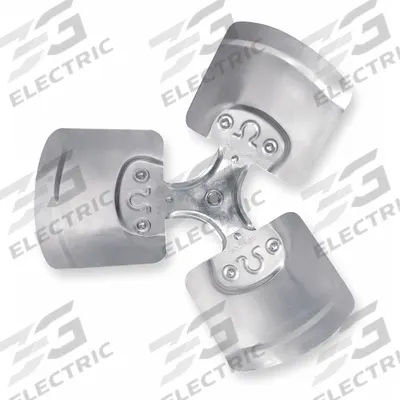 REVCOR Replacement Propeller: 18 in Propeller Dia., 1/2 in Bore Dia., 20° Pitch - HVAC and Refrigeration