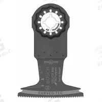 BOSCH Oscillating Tool Blade: 2 1/2 in Blade Wd, 4 in Overall Lg, Plunge Cutting, Bi-Metal, 1 Pieces (MPN OSL212F). Key specifications — attr1097473: Wood; attr1097476: BOSCH; attr1097456: Plunge Cutting.