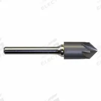 CLEVELAND Countersink: 90°, 6 Flute, 5/8 in Body Dia, Carbide (MPN C46389). Key specifications — attr1301035: CLEVELAND.
