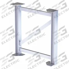 TRI-ARC Platform Support Leg: 3 ft Overall Ht, 30 in Overall Wd, 500 lb Load Capacity (MPN MPASST4). Key specifications — Brand: TRI-ARC; Compatible with Manufacturer Model Number: MPASGR30; Material: Aluminum; Color: Gray.