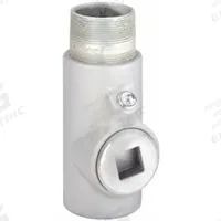 Sealing Fitting - Vertical and Horizontal: Iron, 6 in Trade Size, Male, 12 1/8 in Overall Lg (MPN EYS-0146). Key specifications — Brand: APPLETON ELECTRIC; Connection Type: Threaded; Thread Gender: Male; Ends - Hazardous Fittings: 6 in FNPT x 6 in MNPT; Material: Iron; Hazardous Location Rating: Class I, Division 1 and 2, Groups B, C, D; Thread Type: NPT; Standards: CSA C22.2 No 30.