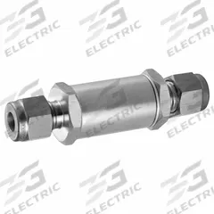 HAM-LET Stainless Steel Inline Strainers: Stainless Steel, Sintered, 1 in Ht, 3 7/32 in Lg (MPN H-600-SS-L-10MM-60). Key specifications — Screen Material: 316 Stainless Steel; Material: Stainless Steel; Brand: HAM-LET; Seal Material: Stainless Steel.