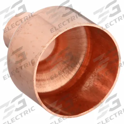 NIBCO Sweat Fitting Coupling: 3 in CTS x 1 1/2 in CTS, Cup x FTG, Wrot Copper (MPN 600R 3X11/2) - Wrot Copper Tube Fittings
