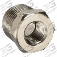 AIGNEP USA Metal Pipe Straight: Straight, 3/8 in x 1/8 in, Male NPT Threaded x Female NPT Threaded (MPN 82280N-06-02). Key specifications — Brand: AIGNEP USA; Maximum Operating Pressure: 250 psi.