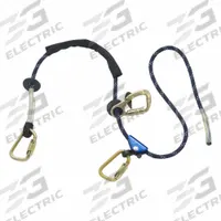 3M DBI-SALA Pole Climbing Strap: 6 ft Lanyard Lg, Nylon, Nylon, Steel, For Distribution Pole Type (MPN 1200115). Key specifications — Brand: 3M DBI-SALA; Lanyard Material: Nylon; Positioning Strap Material: Nylon; Hardware Material: Steel; For Pole Type: Distribution.