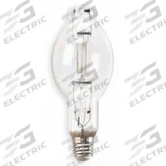HID Bulb: Universal Burning, BT56, Mogul Screw (E39), 1,500 W Watt, 4000K, Metal Halide (MPN MVR1500/U). Key specifications — Color Temperature: 4000K; Brand: GE LAMPS; Shatter-Resistant: No.