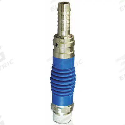 HANSEN Flex Air Fitting: 3/8 in Pipe Size, (M)NPT x Hose Barb, 3/8 in Barb Size (MPN FA37H37M) - Pneumatics