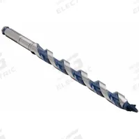BOSCH Hybrid Drill Bit: 11/16 in Drill Bit Size, 13 in Overall Lg, Hex Shank, 7/16 in Shank Hex Size (MPN NKMT11). Key specifications — attr255259: Hybrid Ship and Spur Auger; attr255260: Carbon Steel; attr255261: PTFE; attr277197: BOSCH.