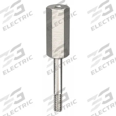 APPROVED VENDOR Standoff: Male x Female, 1 1/4 in Lg, Hex, Aluminum, Plain, 1/4 in Hex Wd - Aluminum Male x Female Standoffs