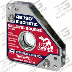 MAG-MATE Magnetic Welding Square: 45°_90°, 60 lb Max Pull (MPN WS300). Key specifications — Brand: MAG-MATE; Manufacturer Part Number: WS300.