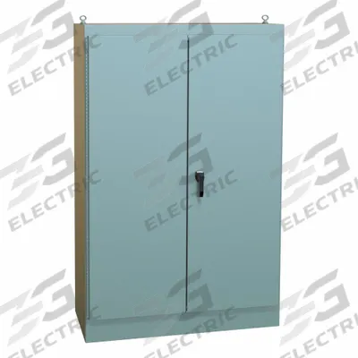 HAMMOND Enclosure: Steel, 90 in x 48 in x 20 in, NEMA 12, Solid Cover - Steel Dust-Tight Enclosures