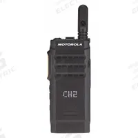 MOTOROLA Handheld Two Way Radio: SL300 Series, UHF, Analog and Digital, DMR, 3 W, 99 Channels, Black (MPN SL300 AAH88QCP9JA2). Key specifications — Color: Black; FCC License Required: Yes.