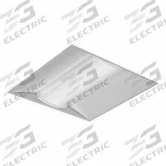 DAYBRITE Recessed Troffer: 2 ft Lg, 2 ft Wd, 4,500 lm, 3500K, 39 W, 120 to 277V AC, No Sensor (MPN 2EVG45L835-2-D-UNV-DIM). Key specifications — attr1261884: 120 to 277V AC; attr1261878: DAYBRITE; attr1261883: (2) Lamp T8; attr1261870: 3500K; attr1261880: Yes.