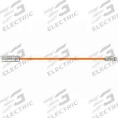 READYCABLE Servo Cable: Extension, 50 ft Lg, For Allen-Bradley, Similar To 2090-CSBM1E1-14AF, PUR (MPN MAT9851726-50). Key specifications — Cable Jacket Color: Orange; Conductor Configuration: (4xAWG16 (1.5))+(2xAWG18 (0.75))+(1PRxAWG22 (0.34)); Brand: READYCABLE; Cable Jacket Material: PUR.