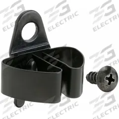 APPROVED VENDOR Standard Spring Clip: 1/4 in Peg Hole, For 1 in Pegboard Hole Spacing, Black, 10 PK (MPN 5TPH3). Key specifications — Color: Black; Locking System: Screw-In; Mounting Type: Surface; Accessory Type: Standard Spring Clip; Brand: APPROVED VENDOR.