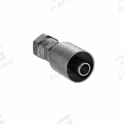 Parker Hydraulic Crimp Fitting: Steel x Steel, Straight, -10 For Hose Dash Size - Parker Crimp Hydraulic Hose Fittings with JIC Connection