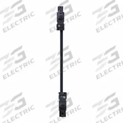 HOFFMAN Connection Cable: Through Wiring Kit, Ready-to-use Cables for Infeed Power, Plastic (MPN CELC1001TBUL). Key specifications — Finish: Matte; Brand: HOFFMAN; Accessory Type: Connection Cable; Application: Through Wiring Kit; Features: Ready-to-use Cables for Infeed Power; Material: Plastic.