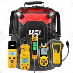 UEI TEST INSTRUMENTS Digital Multimeter Clamp On Kit: CAT III 600V, IP42 (MPN 521KIT). Key specifications — Clamp Meter Instrument Count: 6000; Brand: UEI TEST INSTRUMENTS.