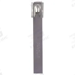 PANDUIT Cable Tie: 20 1/2 in Nominal Lg, 6 in Nominal Max. Bundle Dia., 0.31 in Wd, Silver, 2, 50 PK (MPN MLT6H-LP). Key specifications — Brand: PANDUIT; Locking Style: Ball Lock; Color: Silver.