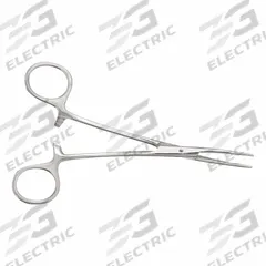 FIRST AID ONLY Kelly Forcep: Stainless Steel, 5 1/8 in Overall Lg, Straight Tip (MPN 17-050). Key specifications — Tip Style: Straight; Material: Stainless Steel; Brand: FIRST AID ONLY; Color: Silver.