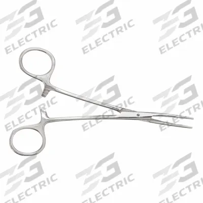 FIRST AID ONLY Kelly Forcep: Stainless Steel, 5 1/8 in Overall Lg - Kelly Hemostatic Forceps