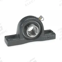 DAYTON Pillow Block Bearing: 7/8 in Bore, Cast Iron, Set Screws, 1 7/16 in Shaft Ht, 5 in Overall Lg (MPN 3FCP3). Key specifications — Brand: DAYTON; Mounting Bolt Size: 3/8 in; System of Measurement: Inch.