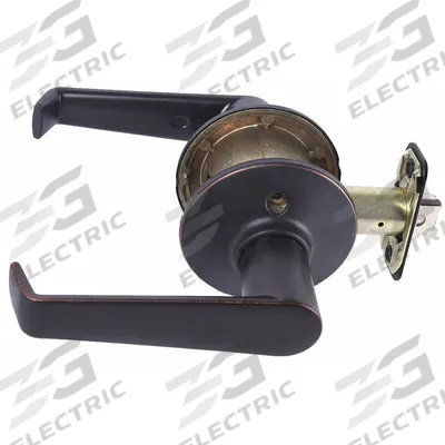 SCHLAGE RESIDENTIAL Door Lockset: Passage Lever Locksets, Bronze