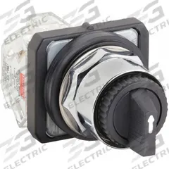 DAYTON Selector Switch: 30 mm Panel Mounting Size, 3 Positions, Extended Lever, 1NO/1NC, Metallic (MPN 30G303). Key specifications — AC Contact Rating: 10 A @ 600 V; Action: Momentary/Maintained/Momentary; Cam: C; DC Contact Rating: 0.27 A @ 250 V; Hazardous Location Specification: Not Rated; Operator Head Material: Plastic; Operator Head Type: Long-Handled Knob; Operator Illumination: Non-Illuminated.