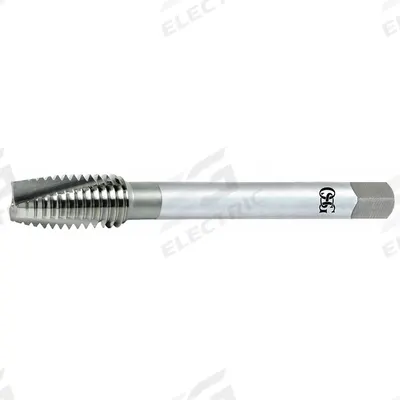 OSG Spiral Point Tap: #6-32 UNC, H3 / 2B-3B, 2 Flute, Plug Chamfer - General Purpose Spiral-Point Taps