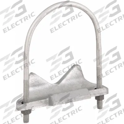 HUBBELL KILLARK Right Angle Conduit Clamp: Steel, 1 39/64 in to 3 51/64 in - Beam Mounts for Conduit, Pipe & Cable