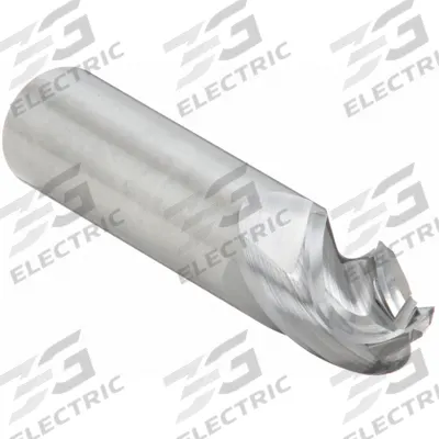 CLEVELAND Ball End Mill: Carbide, 4 Flute, 1/2" Mill Dia, 5/8" LOC, 2-1/2" OAL (MPN C60114) - Fast-Cutting Carbide Ball End Mills