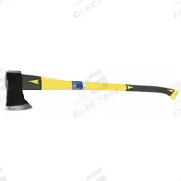 ABILITY ONE Axe: 36 in Overall Lg, 4 1/2 in Cutting Edge Lg, 3.5 lb Head Wt, Steel, Multi-Component (MPN 5110-01-598-6425). Key specifications — attr278977: Multi-Component; attr278976: Steel; attr278985: Polished; attr278994: ASME B107.4; attr284605: ABILITY ONE.