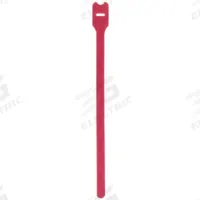 PANDUIT Hook-and-Loop Cable Tie: 12 in Lg, 3.20 in, 0.75 in Wd, Nylon, Maroon, 10 PK (MPN HLSP3S-X12). Key specifications — Max. Bundle Dia.: 3.20 in; Material: Nylon; Color: Maroon.