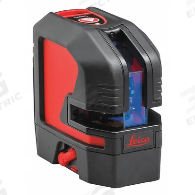 LEICA LINO Dot Laser: 0 Lines and 5 Dots, Red Beam, 0 Planes, 100 - 200 ft Range w/o detector - Dot Laser Levels
